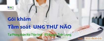 Gói khám tầm soát nguy cơ ung thư não.